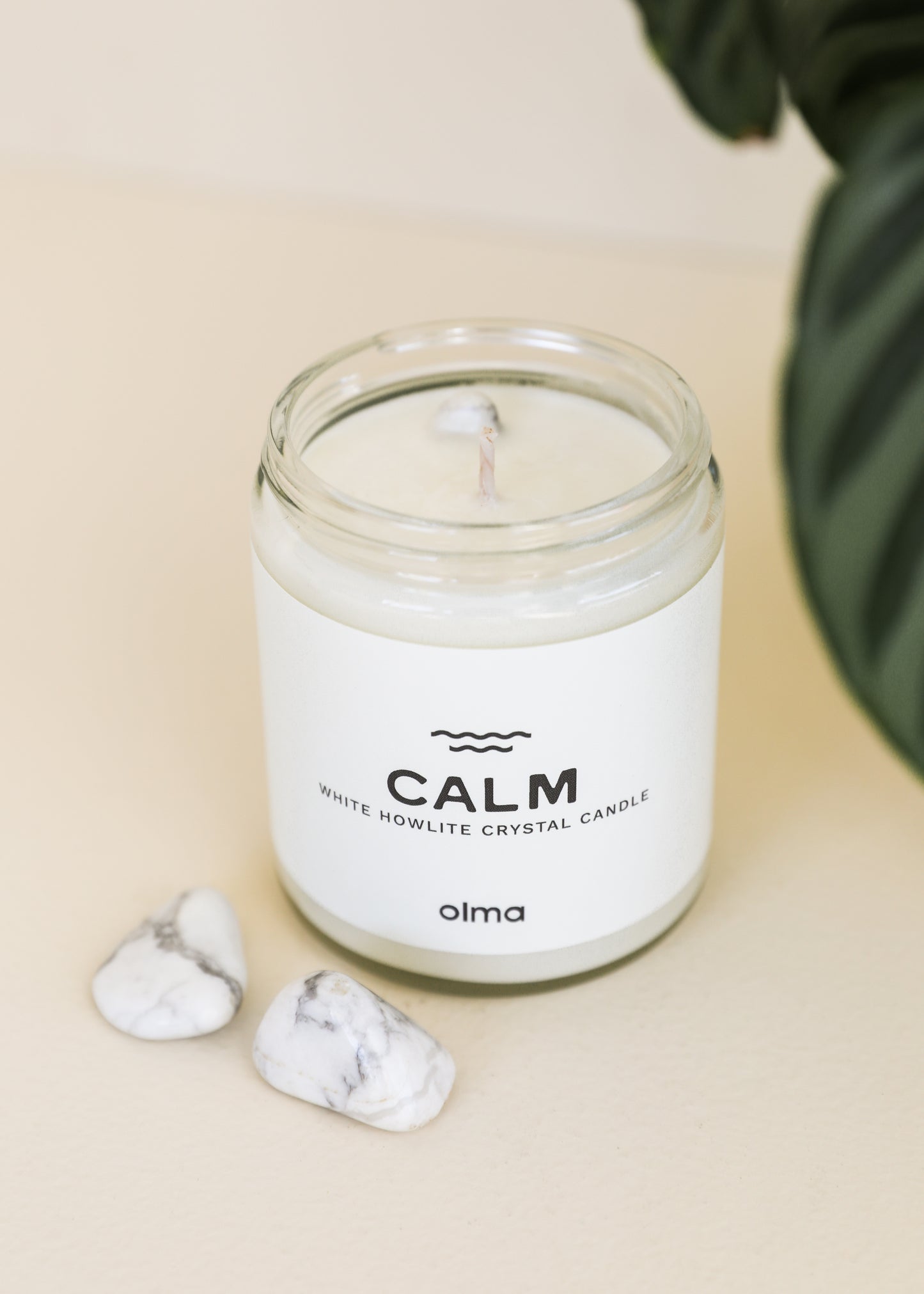 Calm Intention Candle - Clear