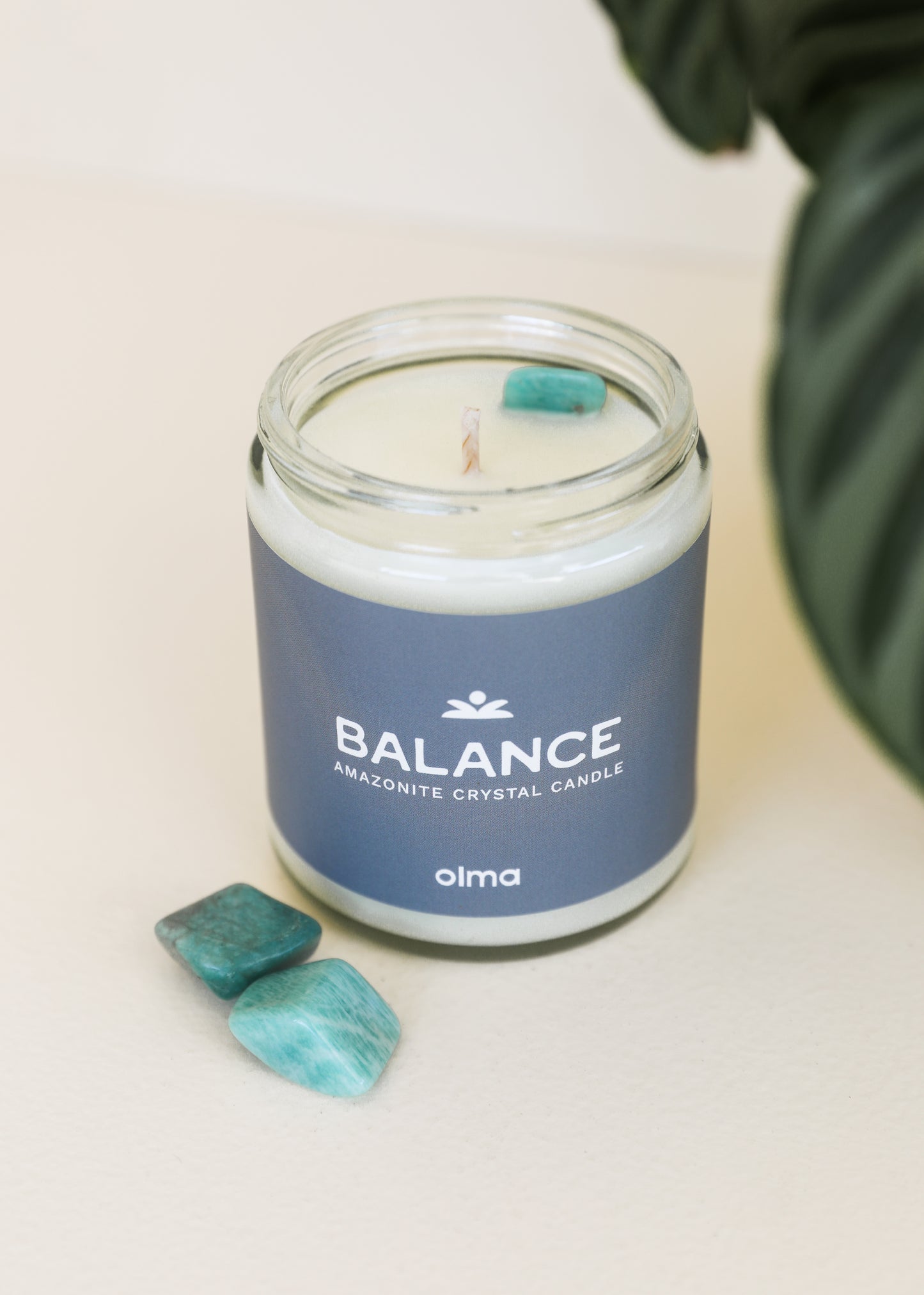 Balance Intention Candle - Clear