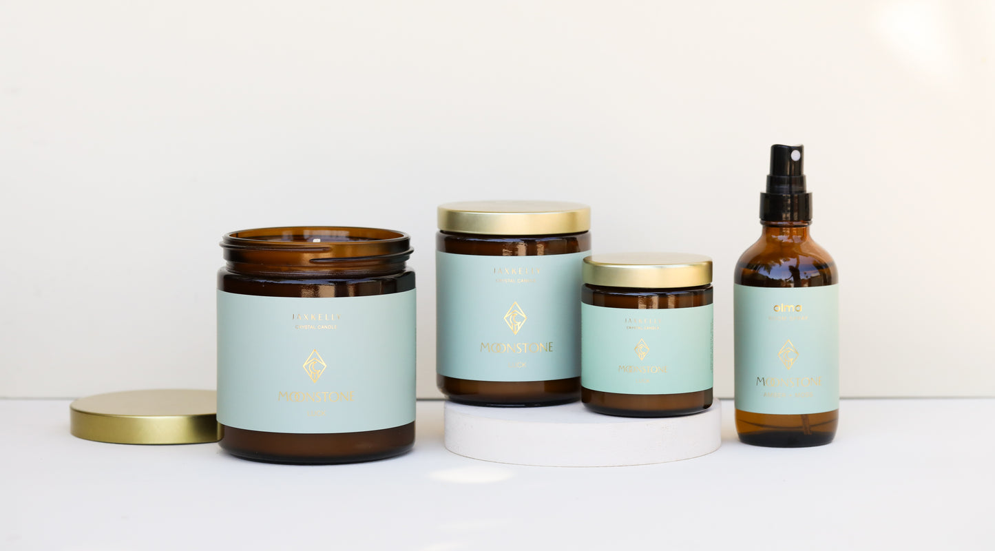 Moonstone Room Spray - Amber + Moss