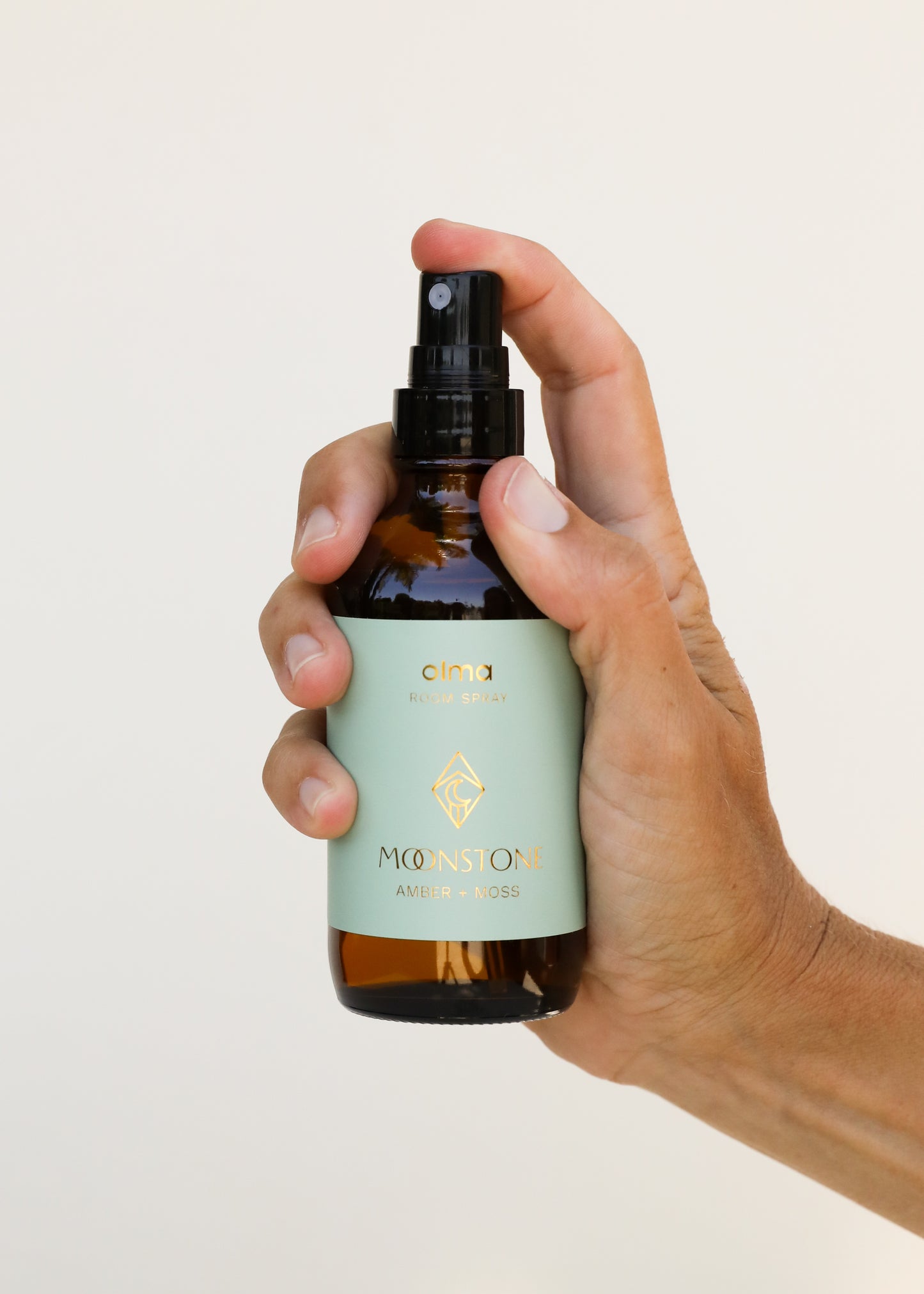 Moonstone Room Spray - Amber + Moss