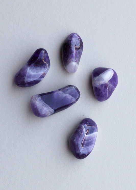 Amethyst — Set of 5 Crystals