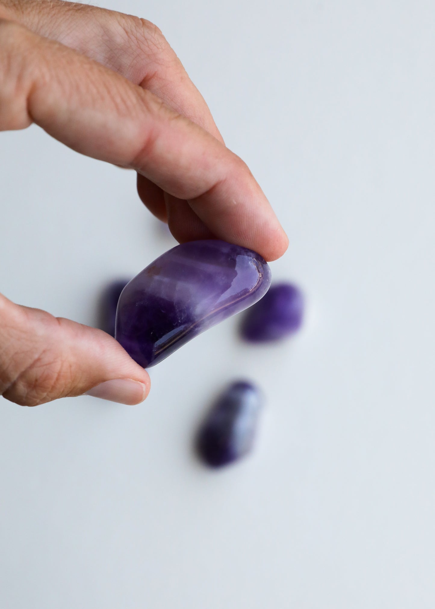Amethyst — Set of 5 Crystals