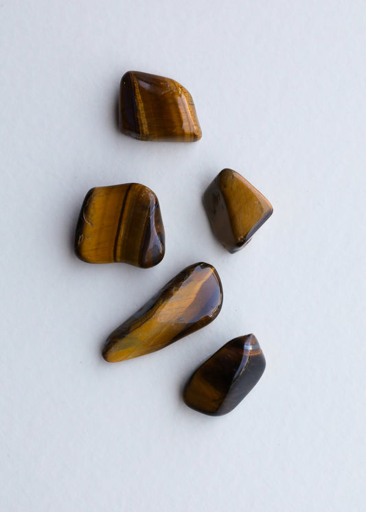 Tiger’s Eye — Set of 5 Crystals