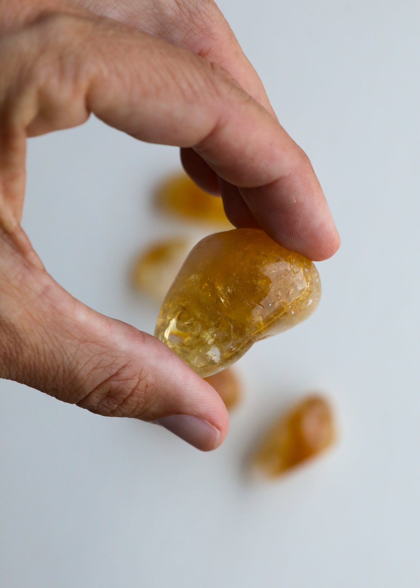 Citrine — Set of 5 Crystals