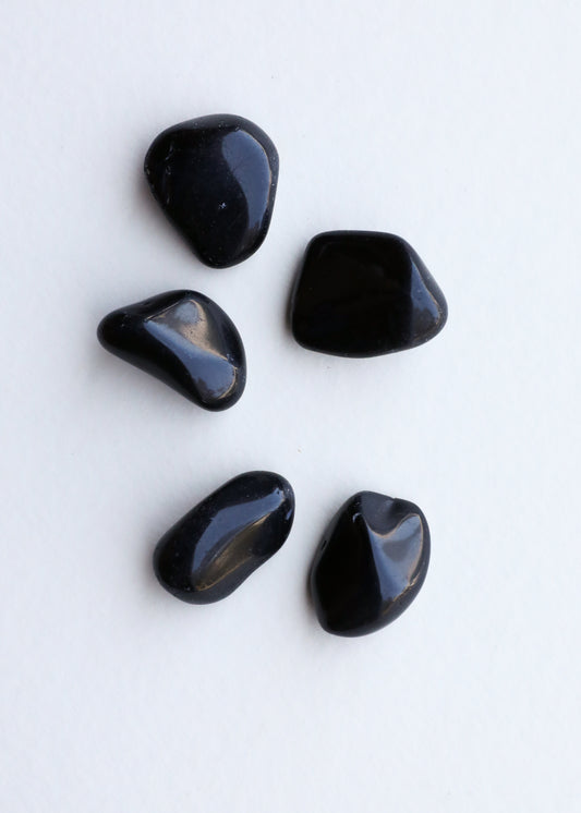 Obsidian — Set of 5 Crystals