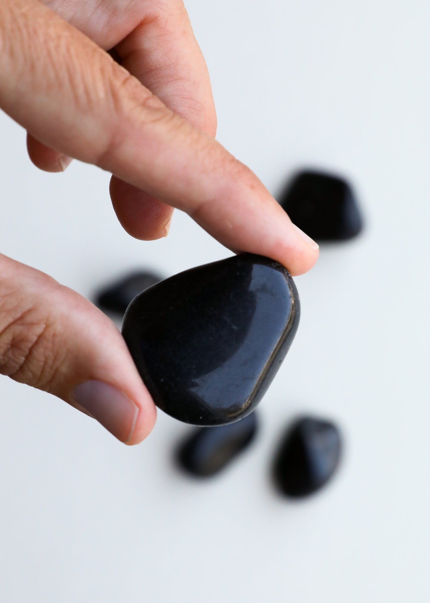 Obsidian — Set of 5 Crystals