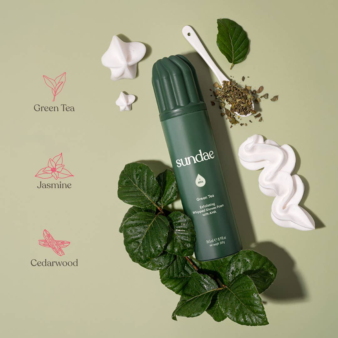 Sundae Whipped Shower Foam – Green Tea