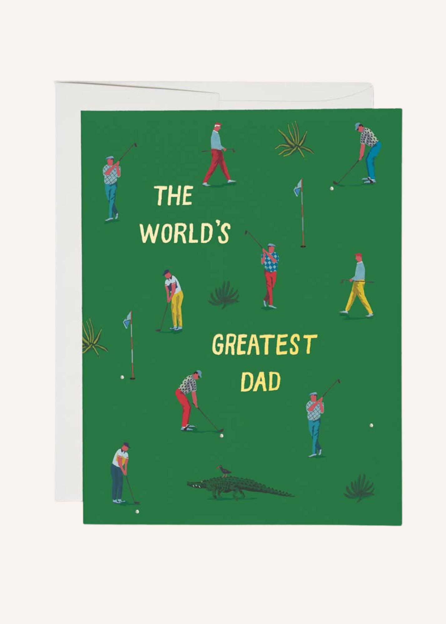 Golf Dad Father's Day Greeting Card