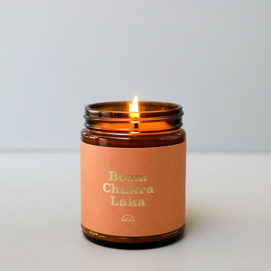 Mantra Candles - Boom Chakra Laka