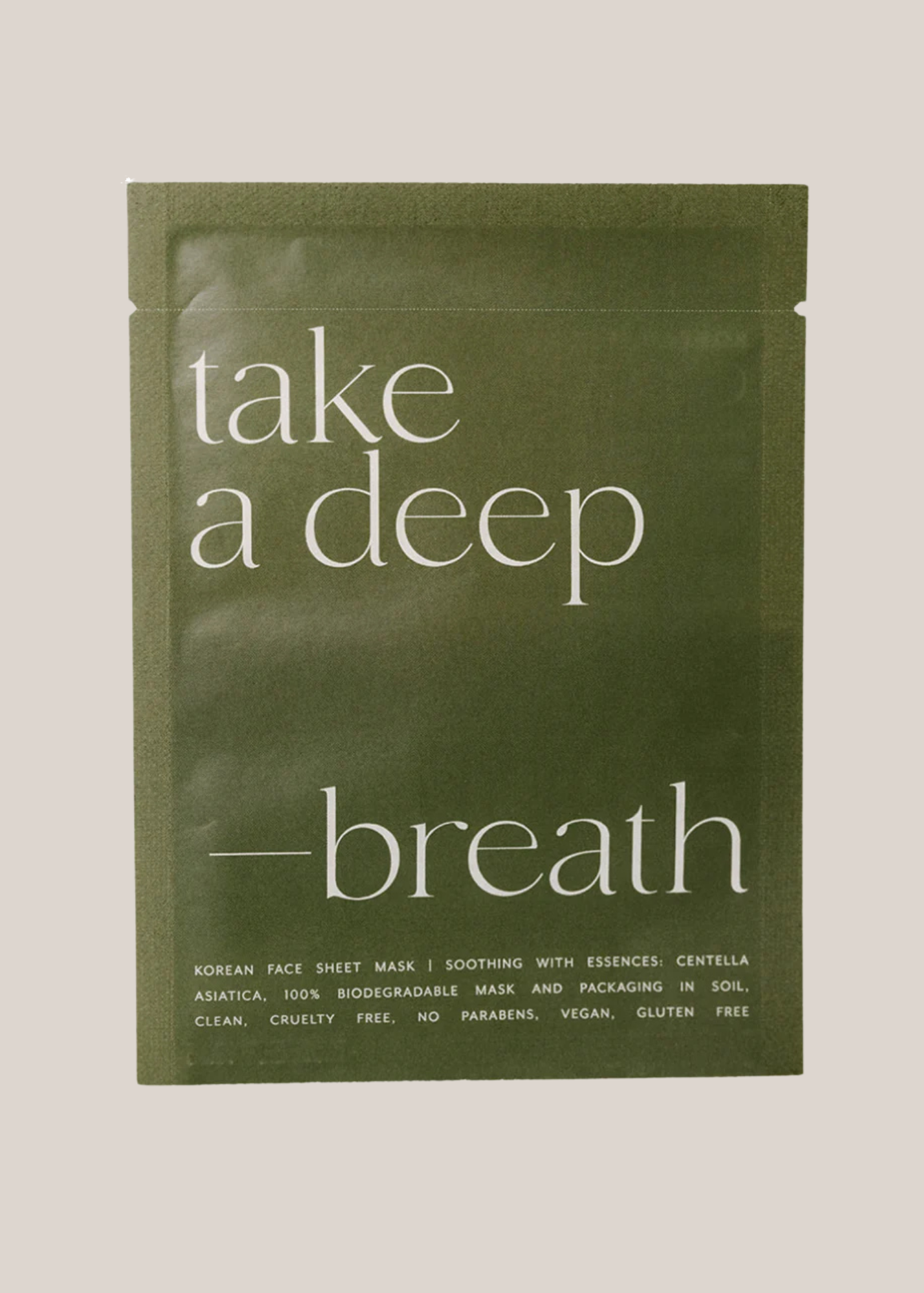 Take a Deep Breath - Sheet Mask