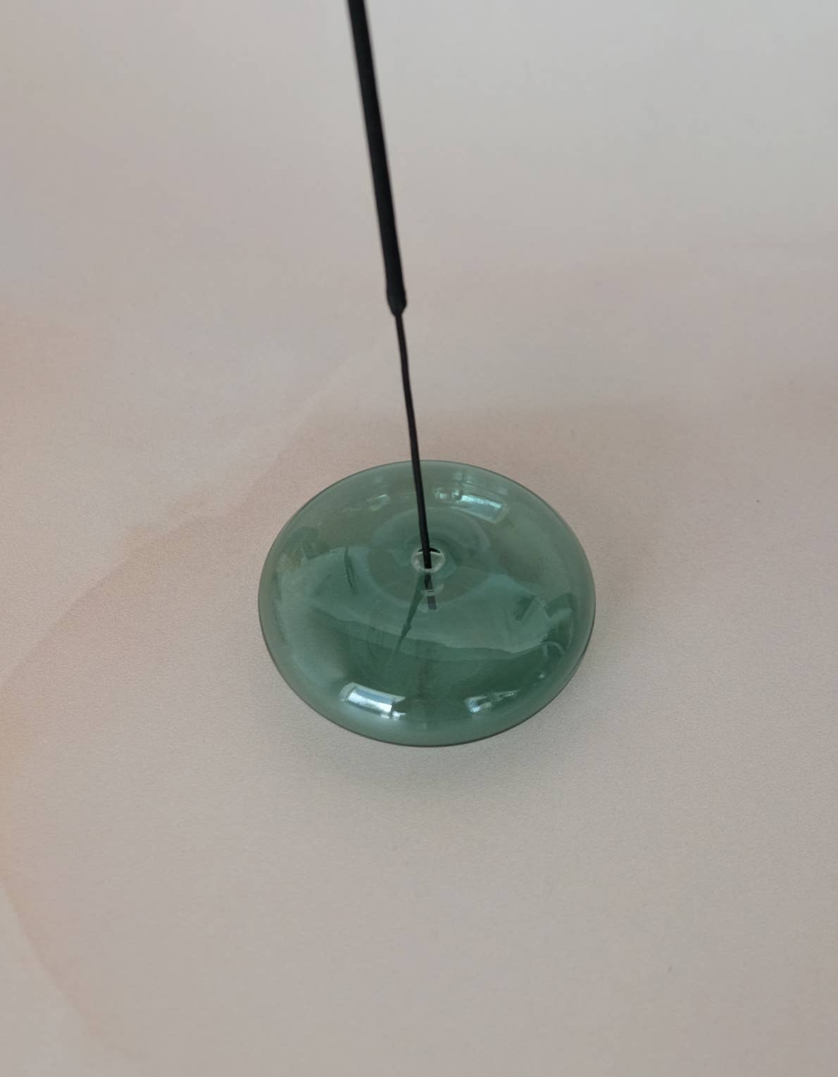 Glass Bubble Incense Holder - Lavender