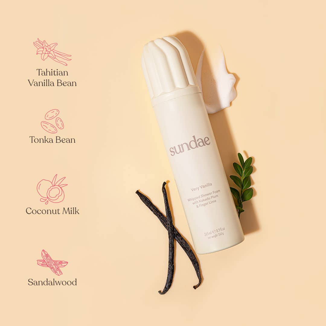 Sundae Whipped Shower Foam – Very Vanilla